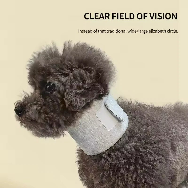 Neck Brace Elizabethan Collar for Pet After Surgery Recovery Adjustable Breathable Neck Cervical Cone for Dogs Puppies Kittens