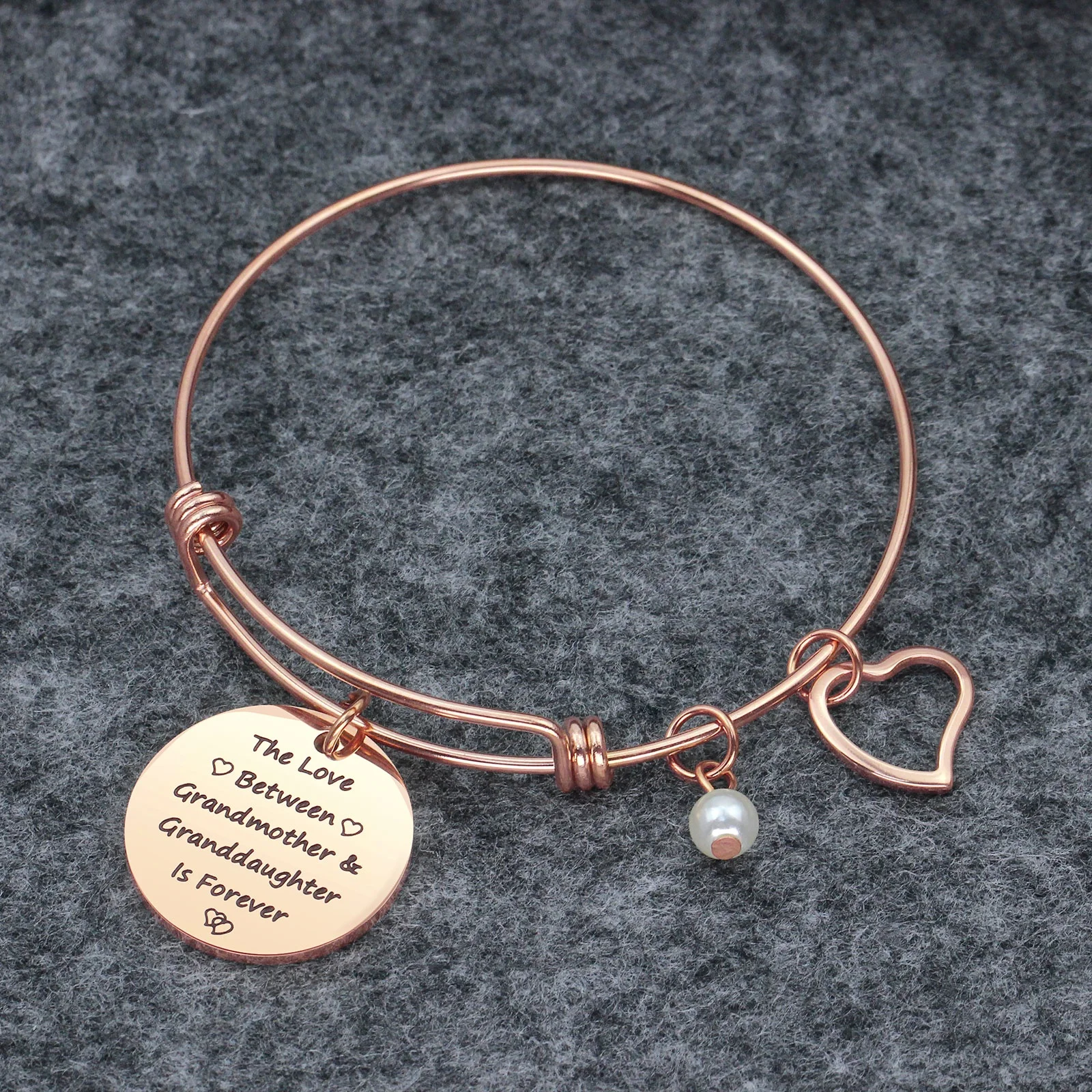 Wholesale Stainless Steel Expandable telescoping Bangle With Round plate Charm engrave Bracelet Jewelry