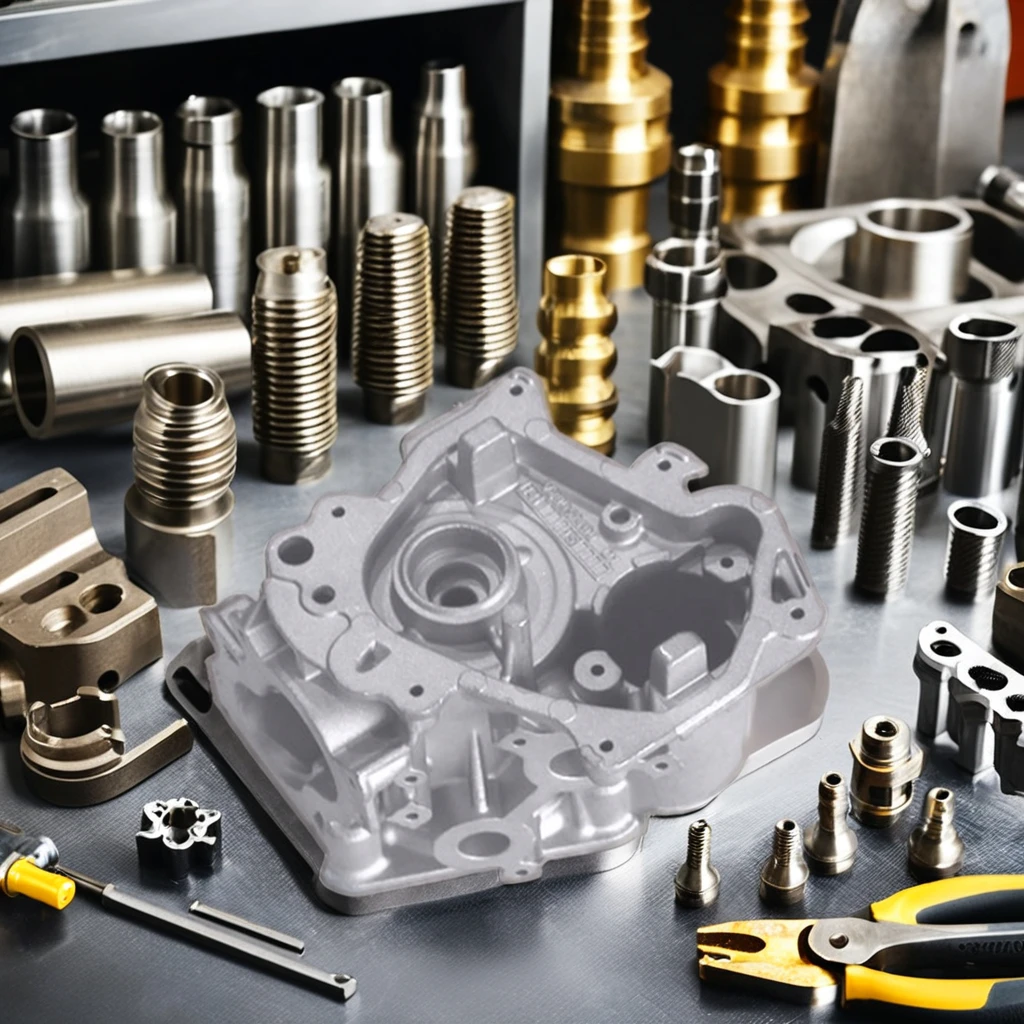 High Quality Die Cast Aluminum Transmission Housing ADC12 Zinc Alloy Shot Blasting Cars Pumps Valves Industrial Powder