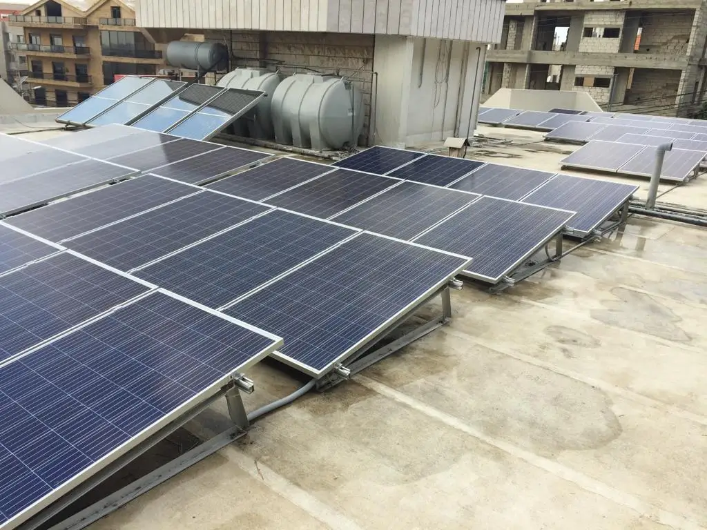 Rooftop pv aluminum tripod mounting racking triangle solar brackets