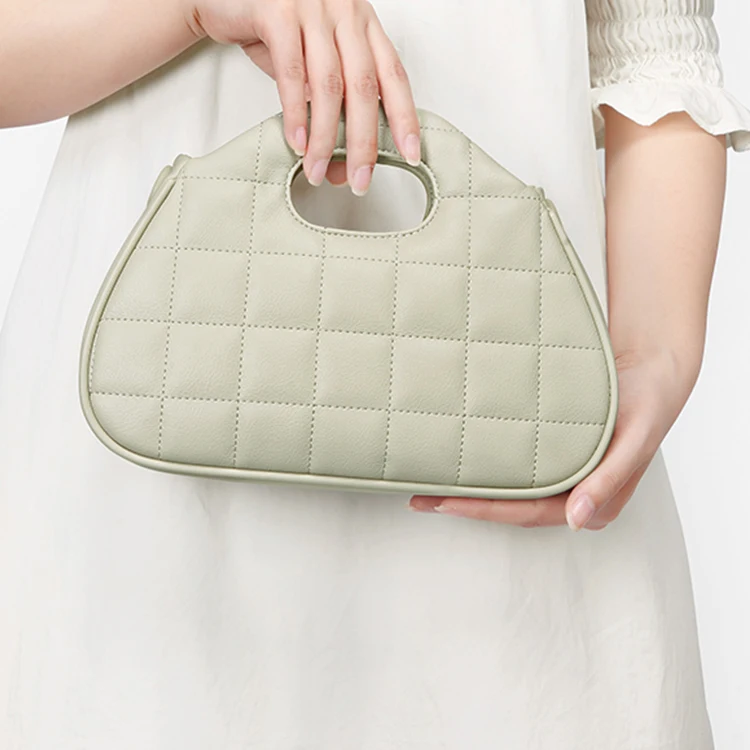 
Factory wholesale fashion ladies mini hand bag with soft handle PU small cross-body vegan handbag 