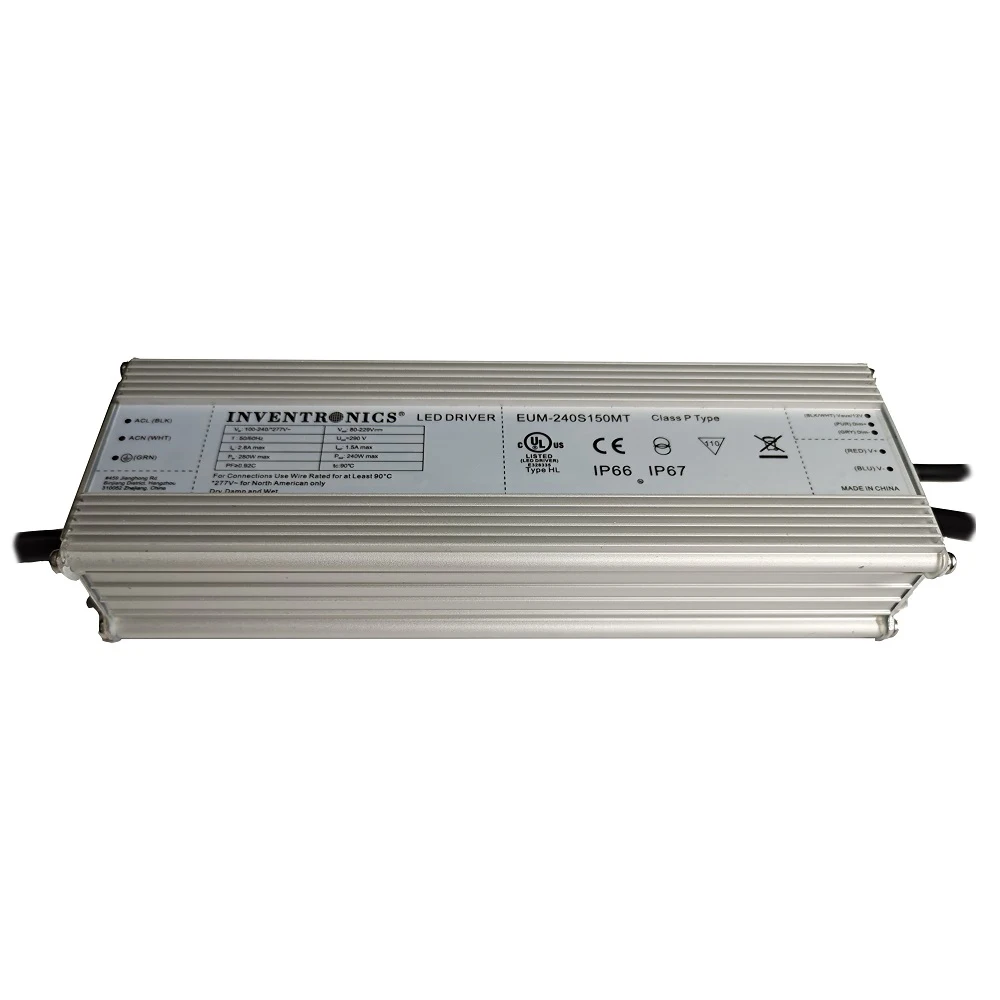 Smart Street Light Driver 10V Dimming Timing Led Inventronics Driver EUM100S280MT EUM200S280MT EUM240S670MT EUM320S250MT
