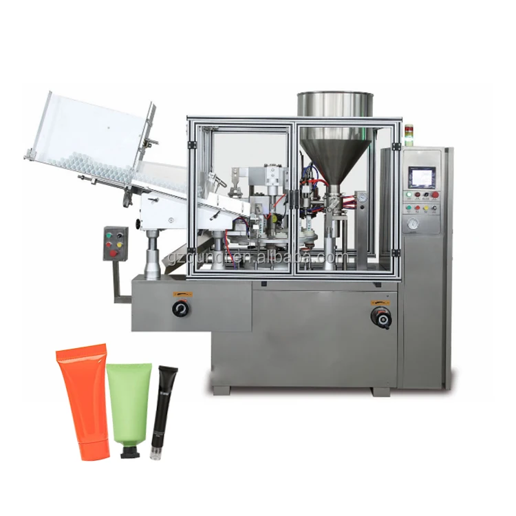 Heat Tube Sealer High Speed Filling Sealing Machine Honey Gels Small And Hot Inner Heating Laminate Laminated Lotion Soft Alu