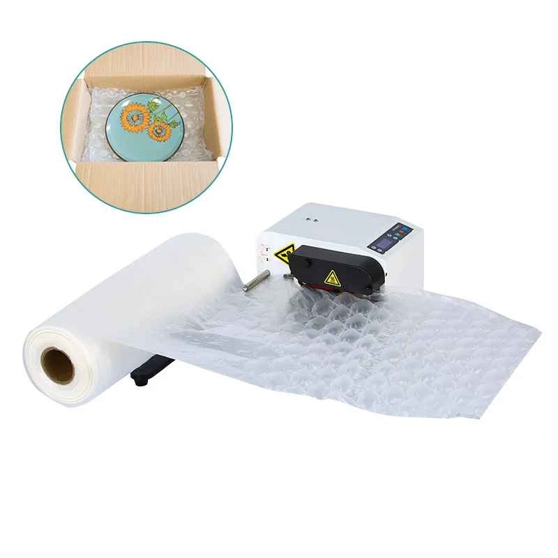  Fast Air Cushion Bubble Plant Wrap Machine For