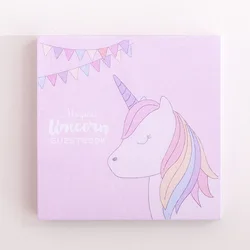 Cartoon stationery adhesive printed unicorn kawaii sticky note set