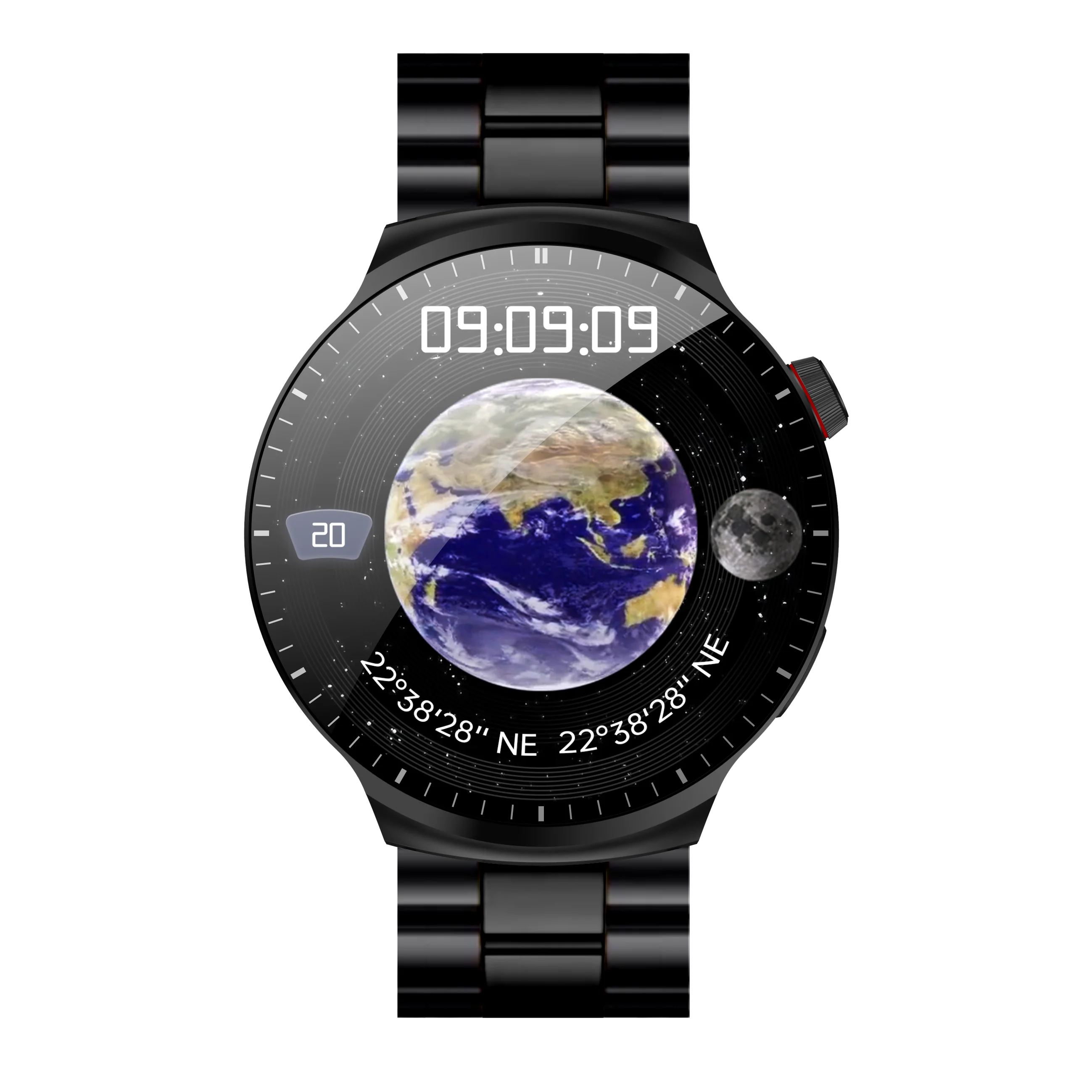 S80Max Fashionable smart watch,waterproof, multi-function, NFC, GPS ,exercise, blood pressure, heart rate, game AI