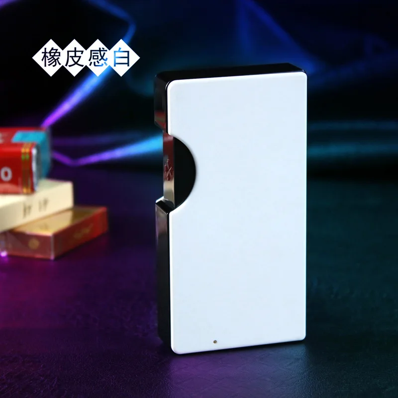 NEW Fireworks integrated charging cigarette case easy to carry metal cigarette case