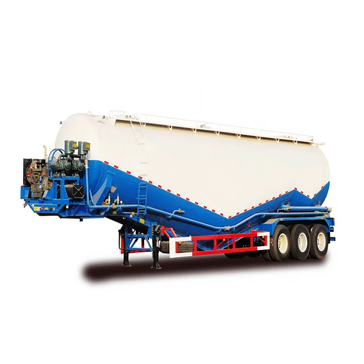 good safety shipping tanker trailer China all new bulk tanker powder cement tank trailers
