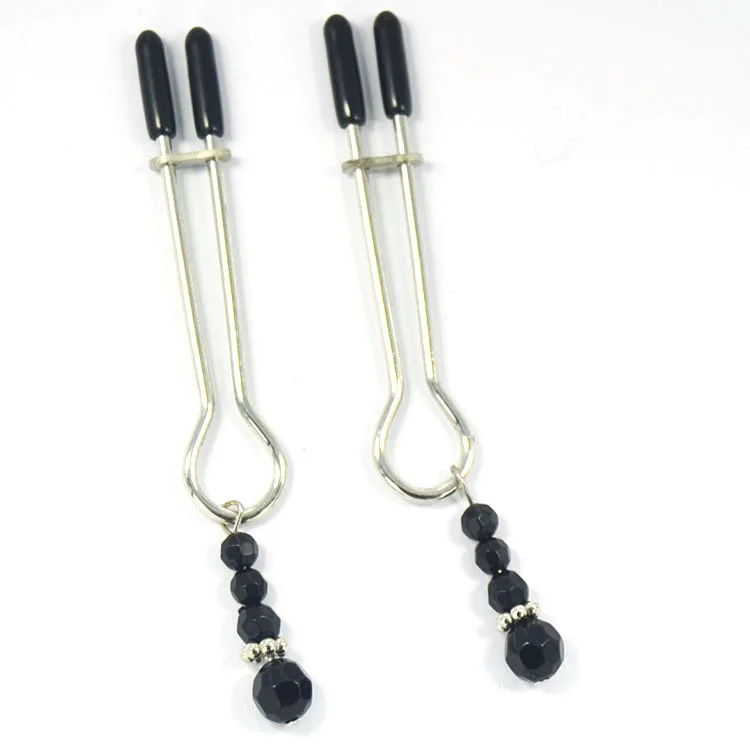 Metal Labia Clips Nipples Breast Clamps Labium Clitoris Color Bells Bondage Slave Sex Toys Adult Games Couples Flirting Products