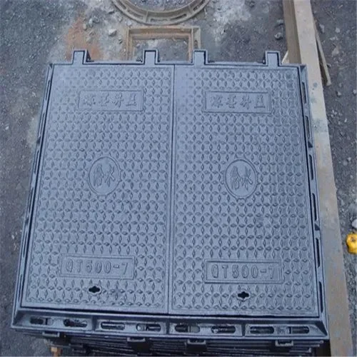 BS En 124 Lockable ductile iron manhole covers for road drainage Sewer covers with frames