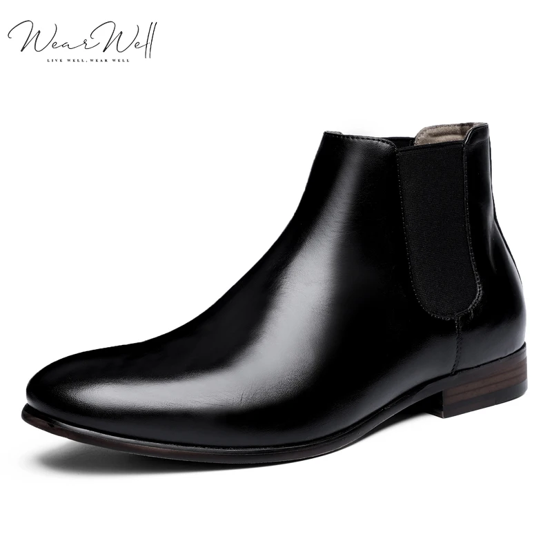 
Latest Style Hot Selling Fashion Genuine Leather Dress Shoes Men Shoes 