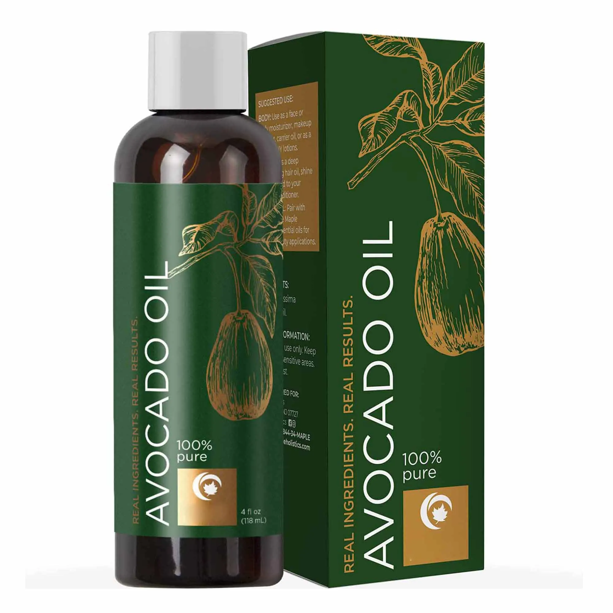 
Private Label Pure Avocado Oil for Body Massage Oil Skin Hair & Nail Essential Oil 