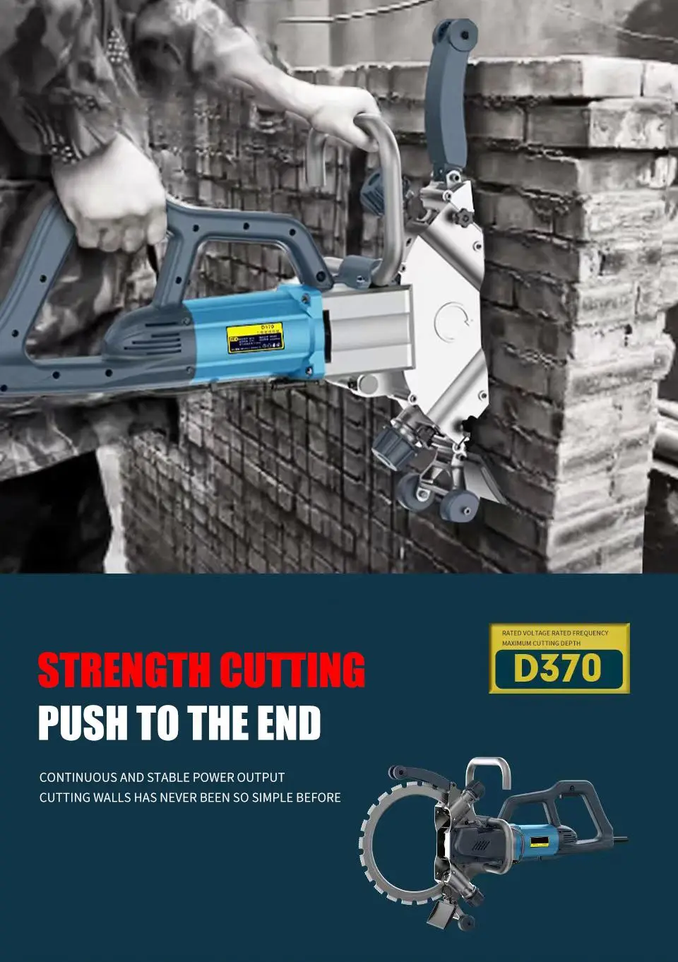 New Technology Professional Manufacturing Blade Chainsaw Concrete Cutting Saw