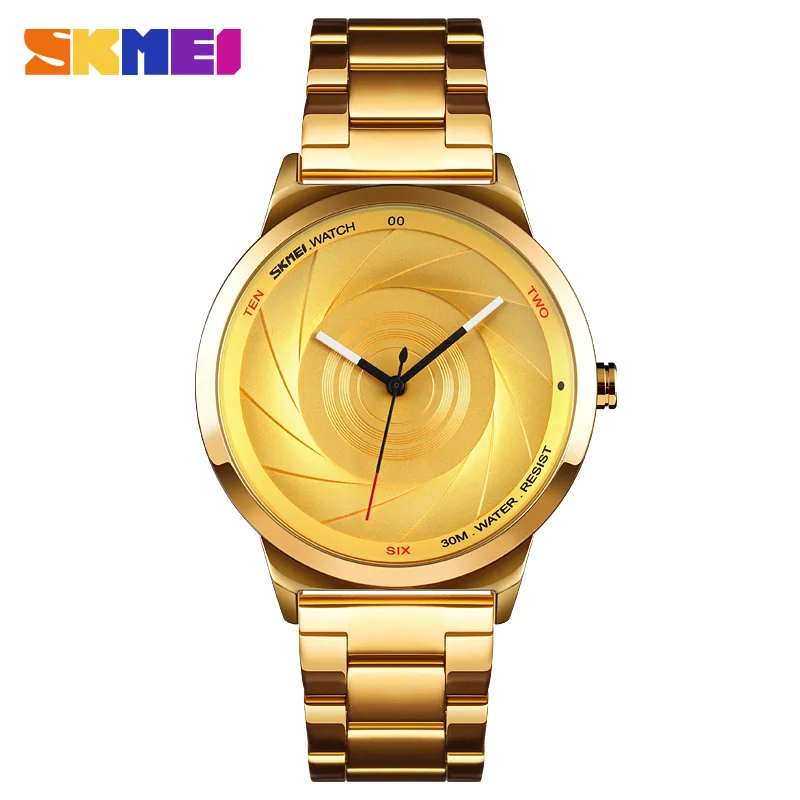 Skmei 9210 china wholesale custom oem popular new style alloy water resistant steel quality men quartz watches
