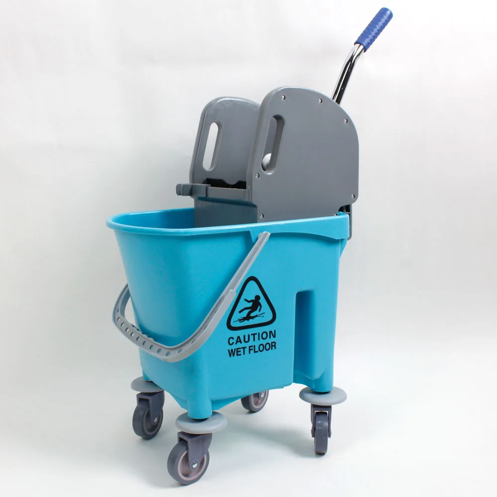 23L Down press Wringer  Mop Bucket For Commercial Industrial use