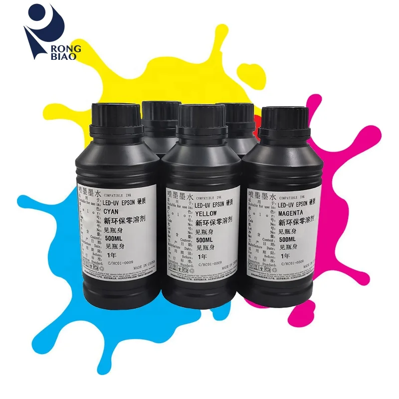 Good Quality UV Ink Soft Hard UV Print Ink Price For Printer For Epson 1390 TX800 L800 Printer