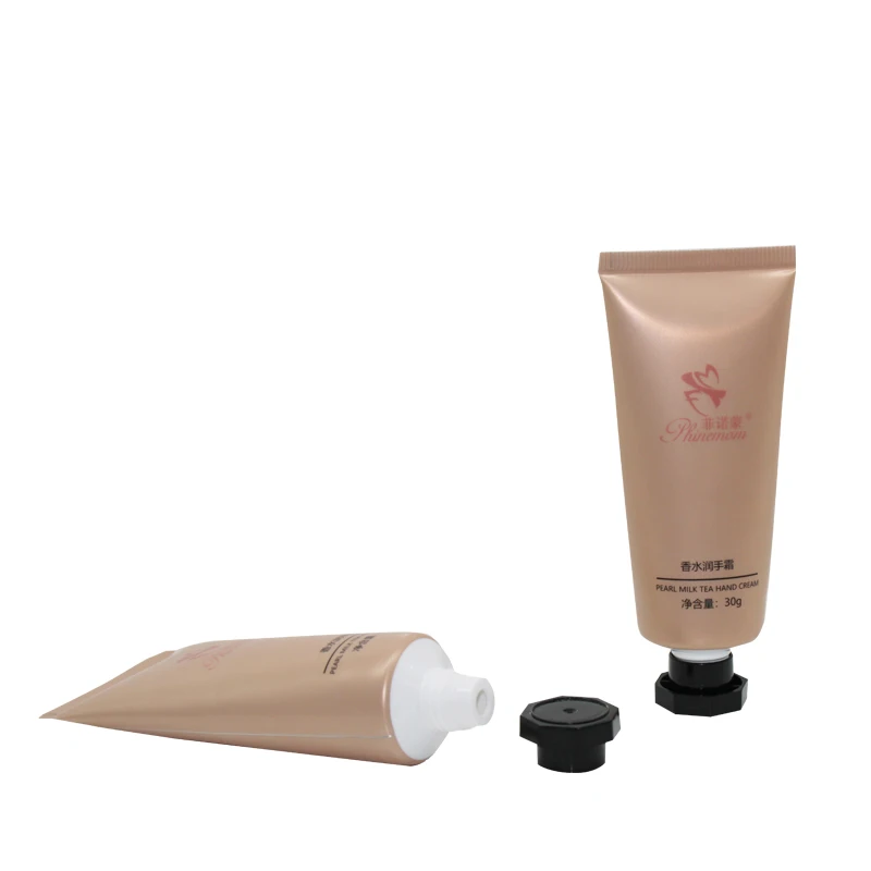 Manufacture Empty Aluminum Containers 30g soft tubes with PP cap for hand cream Plastic Tube Cosmetics Squeeze Tubes packaging
