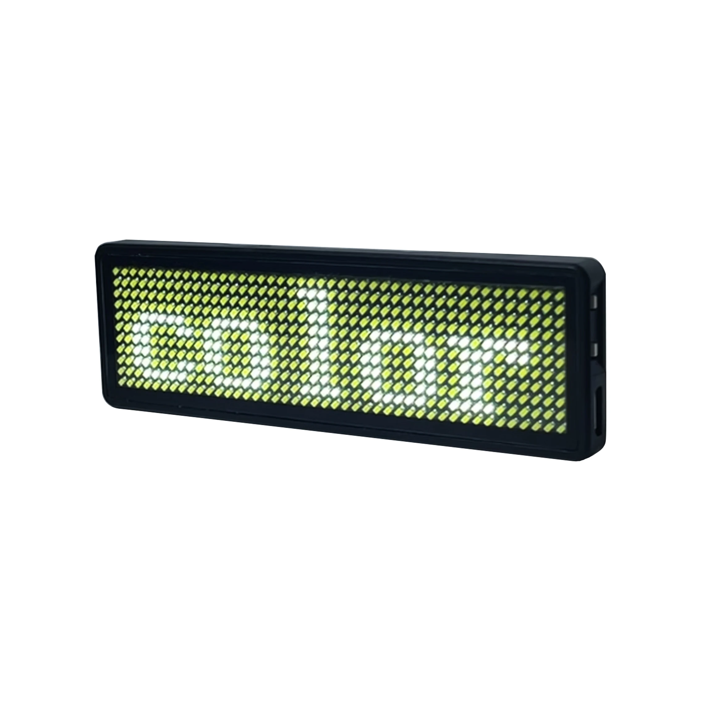 Programmable LED Display Magnet Luminous LED Name Badge Scroll LED Sign S1144 USB charged