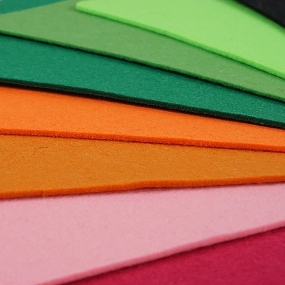 Экологически чистый 100% полиэфирный переработанный рулон войлочной ткани нетканый 1 мм 2 3 4 5 войлочный