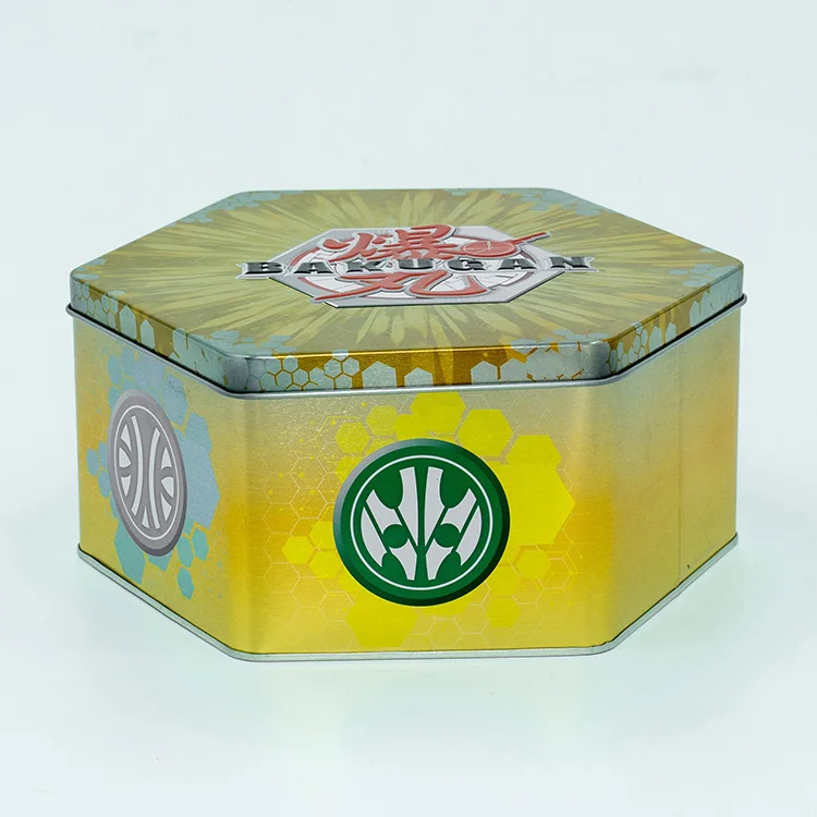 
Manufacturers Custom Tinplate Hexagonal Cans Digital Product Packaging Boxes Electronic Product Packaging boxes 