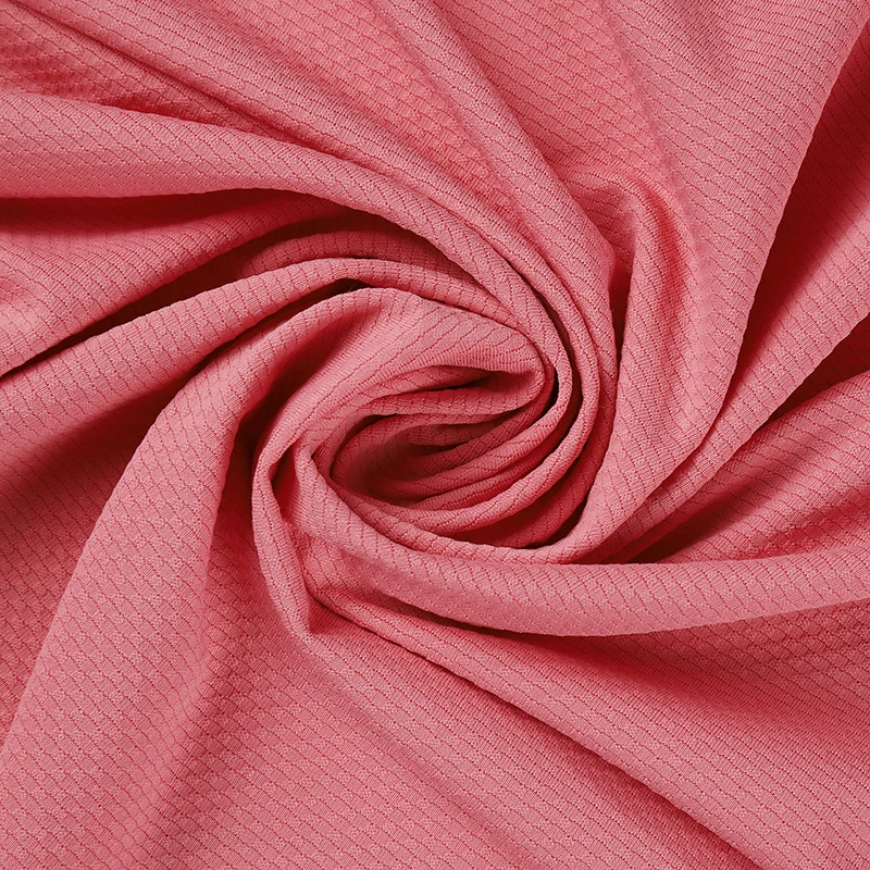 Great Wall Grid soft high elasticity bright colors ultraviolet-proof Suitable for sun protection clothing Knitted fabric