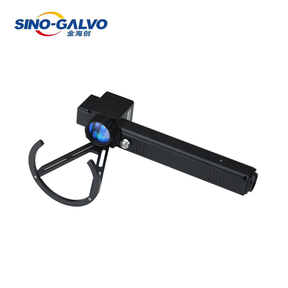 2022 Sino Galvo Handheld Fiber Laser Galvanometer Head Galvo Scanner for Laser Marking