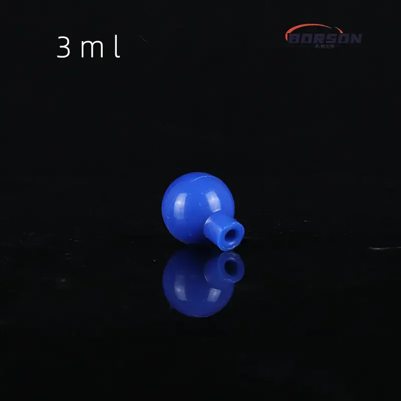 Factory rubber caps Glass medical grade silicone Droppers Silicone Teats 3ml 5ml 10ml Glass Graduated Dropper Pipettes