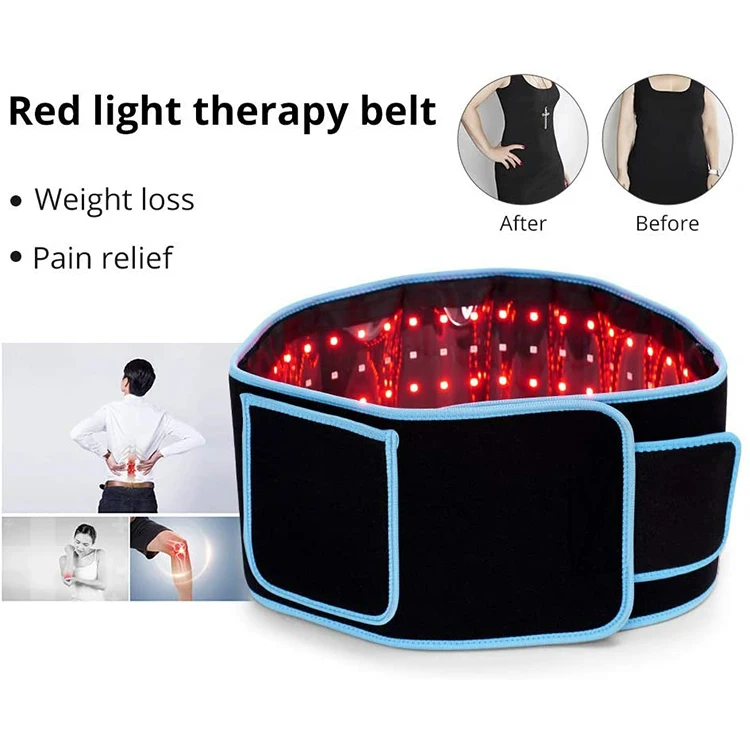  Custom Body Stomach Pad Mat Mega Waist Slimming Lipo Infrared 635Nm 852Nm Laser Led Arm Belts Red Light Therapy Belt