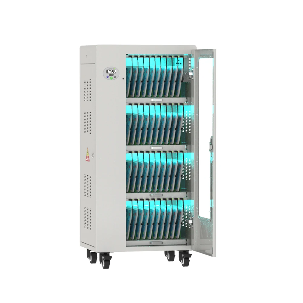 Portable Phone Charging Station Secure Charging Cart School Equip Charger Cart battery charging cabinet