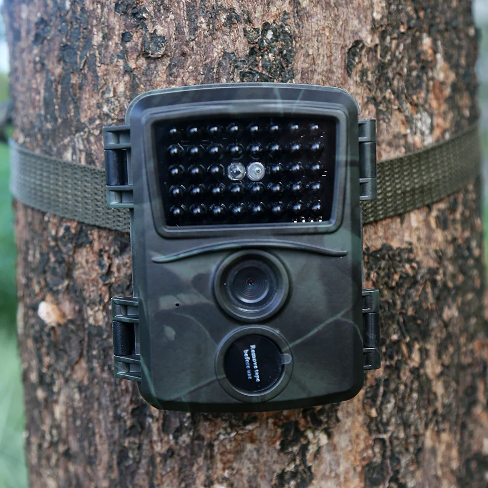 Mini Trail Camera PR600 Smallest Hunting Trail Camera IP54 Waterproof wildlife scout camera 38pcs 940nm IR Lights 1080P