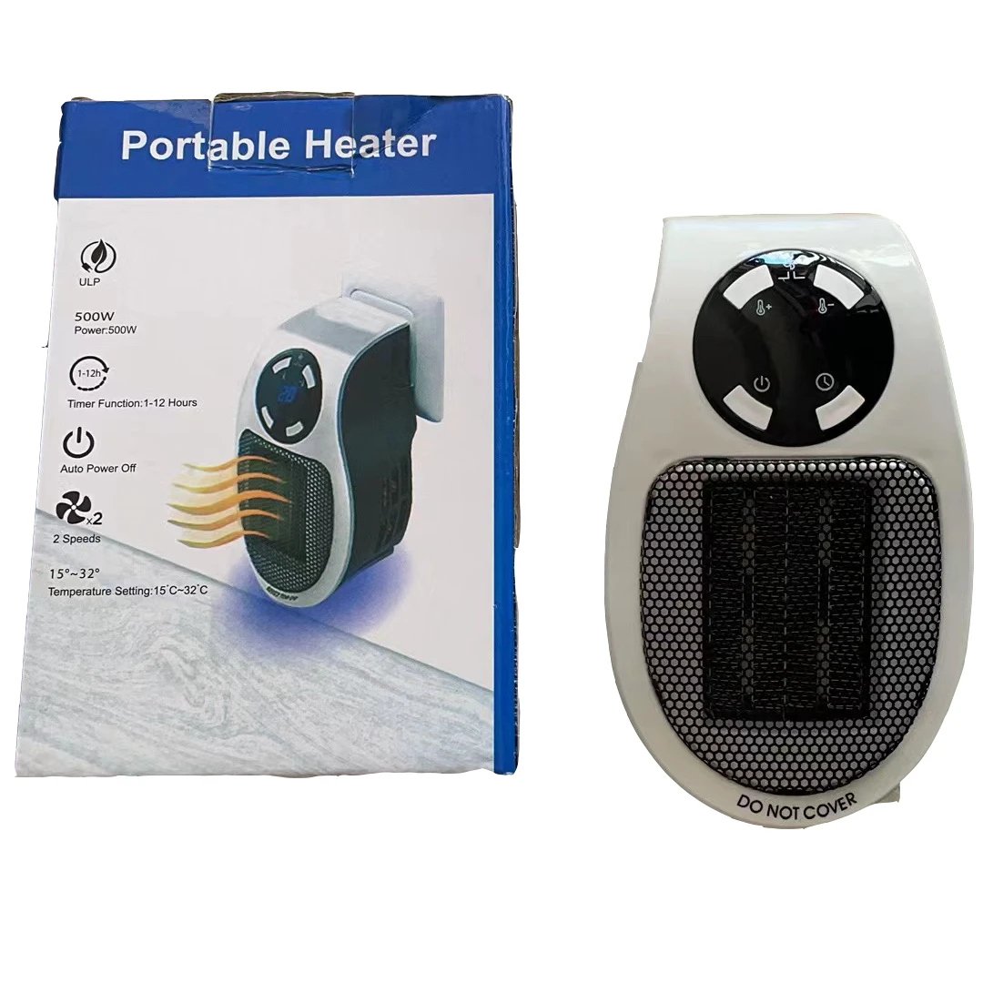 Air Heater Bladeless Fan Anti-ABS Overheat Protection 2000W PTC Ceramic Smart Desktop Fan Heater