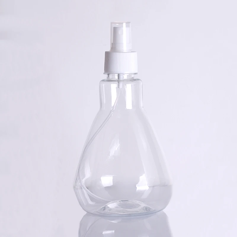 450ml high quality PET plastic bottles free sample transparent body lotion pump bottle for shampoo