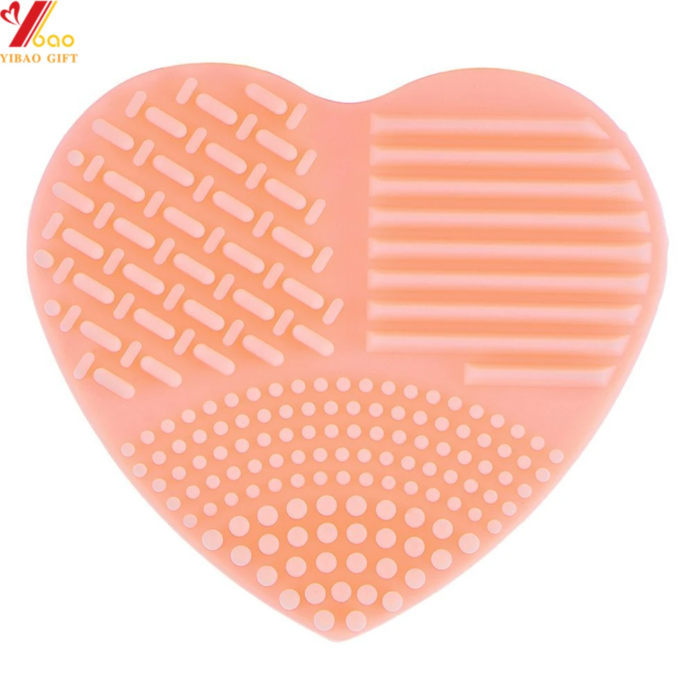 Custom Heart Shape Silicone Cleaning Brushes Multifunctional brush Cleaning tool