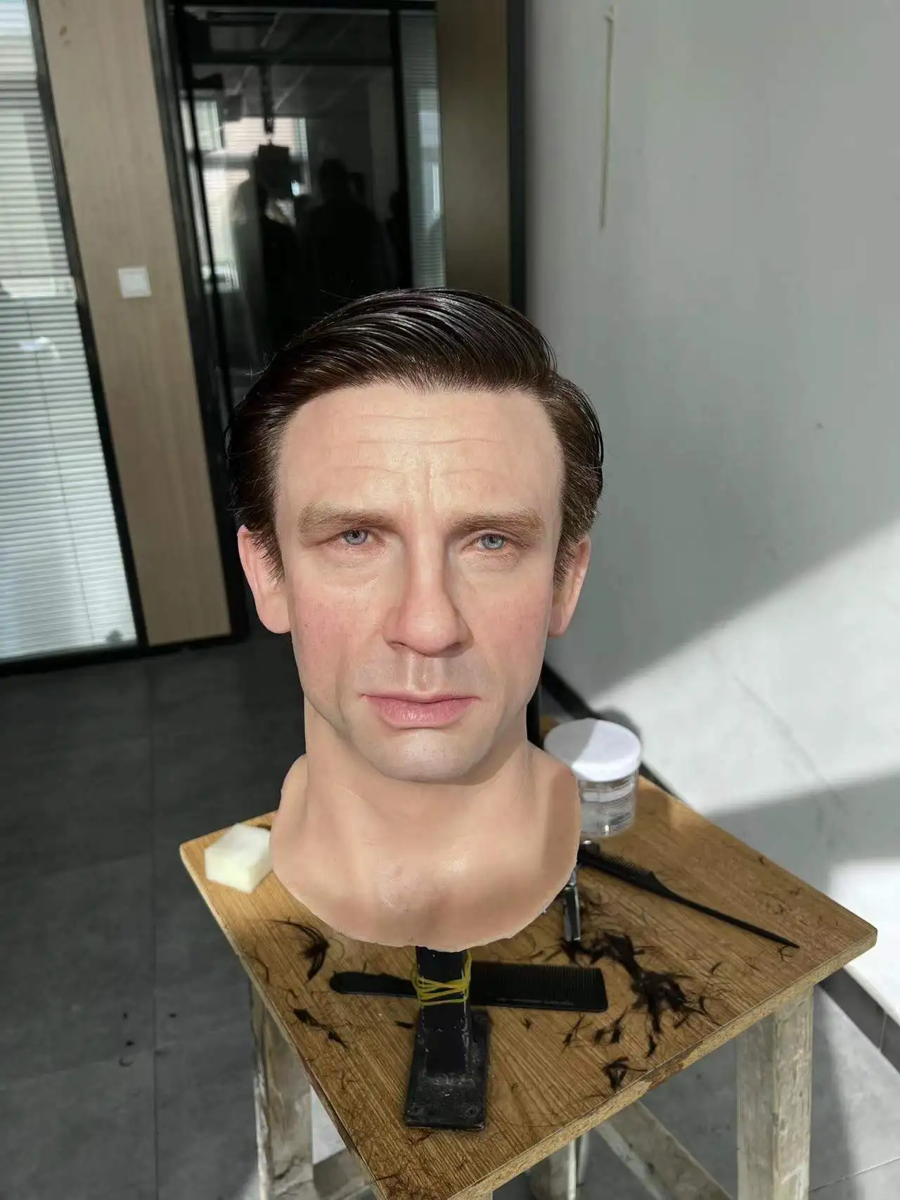 Hollywood Actor Celebrity Life SIze Wax Figure Head For Sale