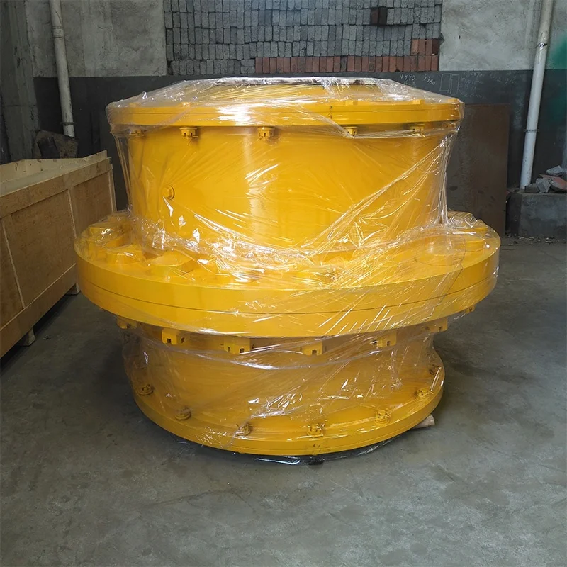Russian large steel mill spare parts high quality 35CrMo cast and forged steel gear coupling