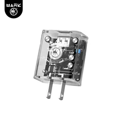 Unique transparent shell QC3.0 15w charger adapter wall chargers with ABS and PC fire proof Material phone 3A fast charging