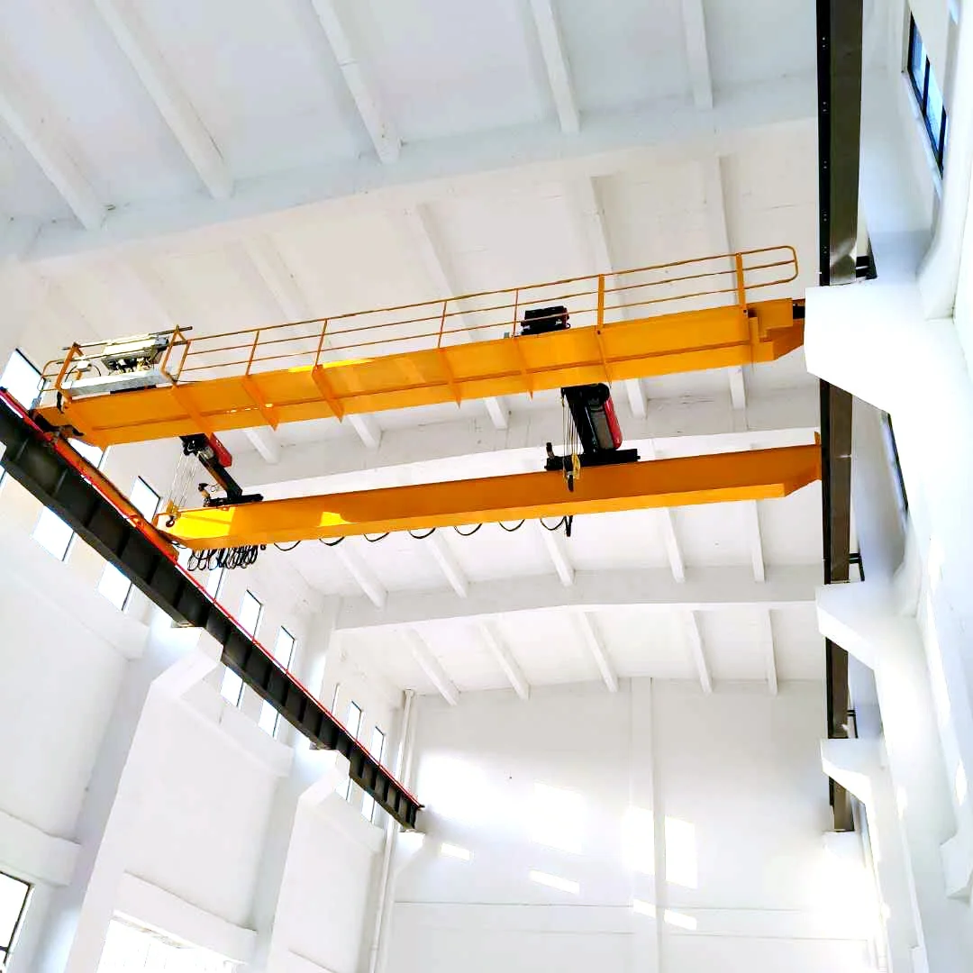 kbk Customized overhead crane power rubber rails europe type suspension eot crane 50t 10t cross limit switch for overhead crane
