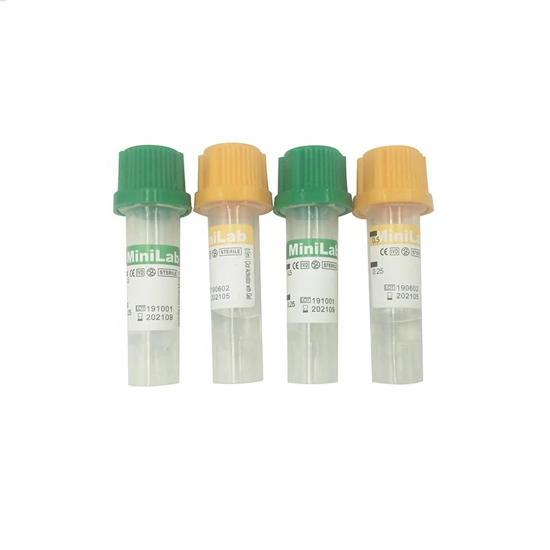 Factory Price Disposable Sterile Vacuum Blood Collection Tube drawing tubes