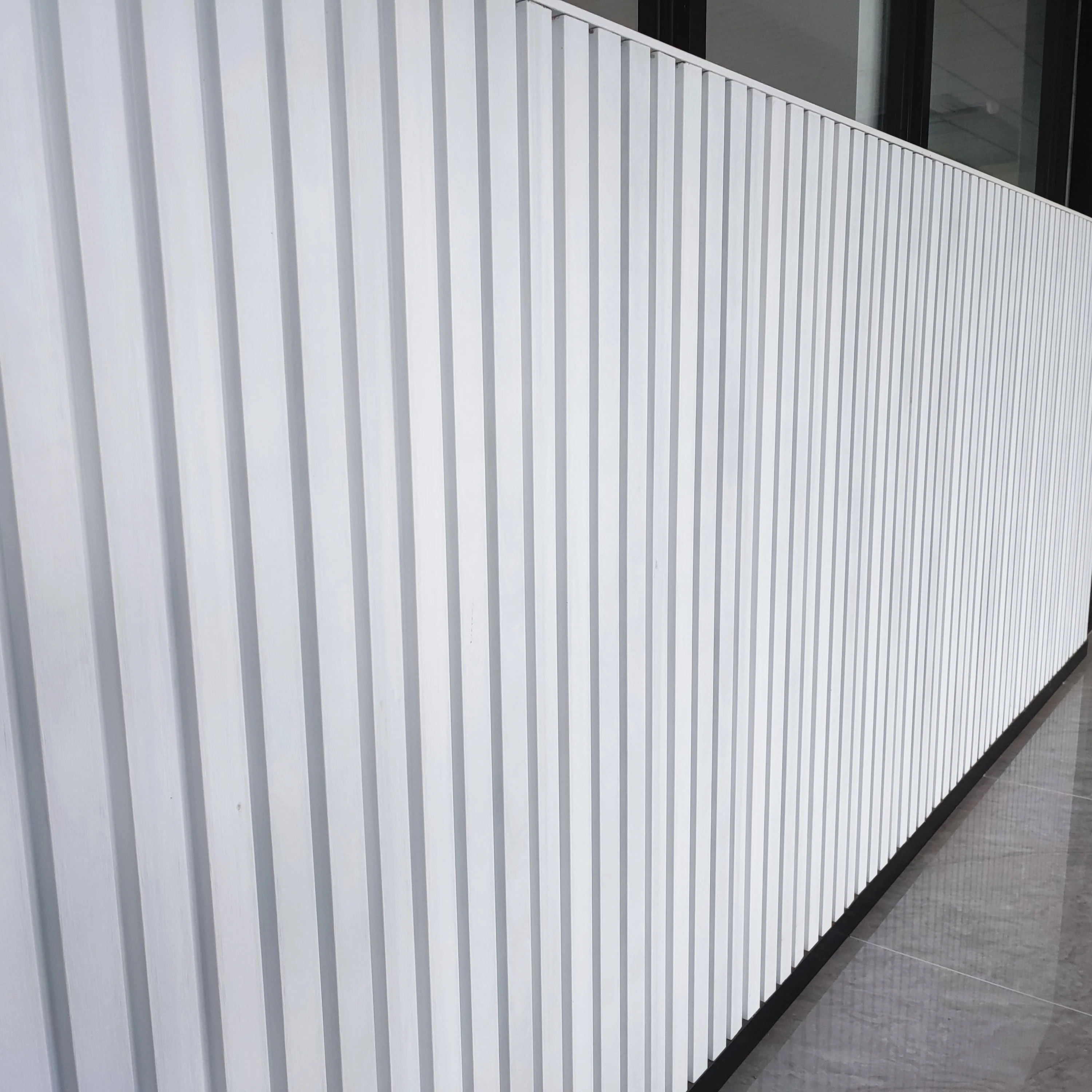 Наружная облицовка, акустическая большая наружная пластиковая композитная облицовка для сада, наружная Водонепроницаемая наружная облицованная стеновая панель из ДПК