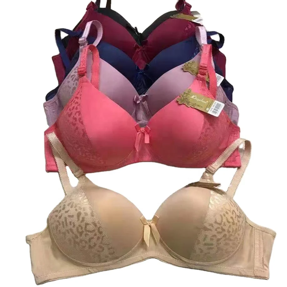 BRS013 big size 48-54 wireless sexy lady women plus size bra for fat woman