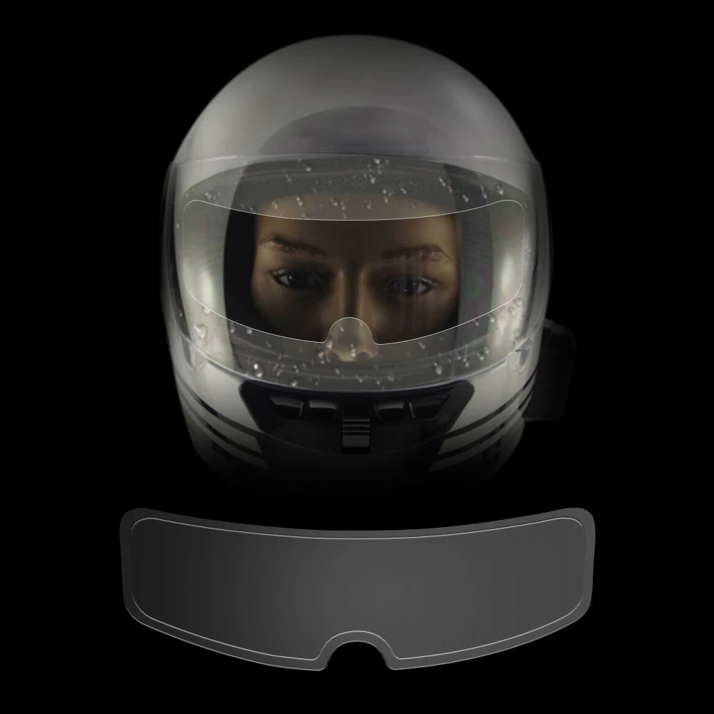 Высококачественная прозрачная Водонепроницаемая Защитная пленка для экрана, противотуманная пленка для мотоциклетного шлема