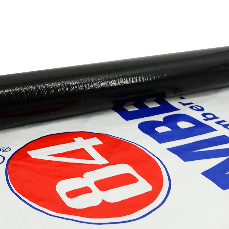 Synthetic roofing underlayment with enhanced anti-slip effect waterproof membrane