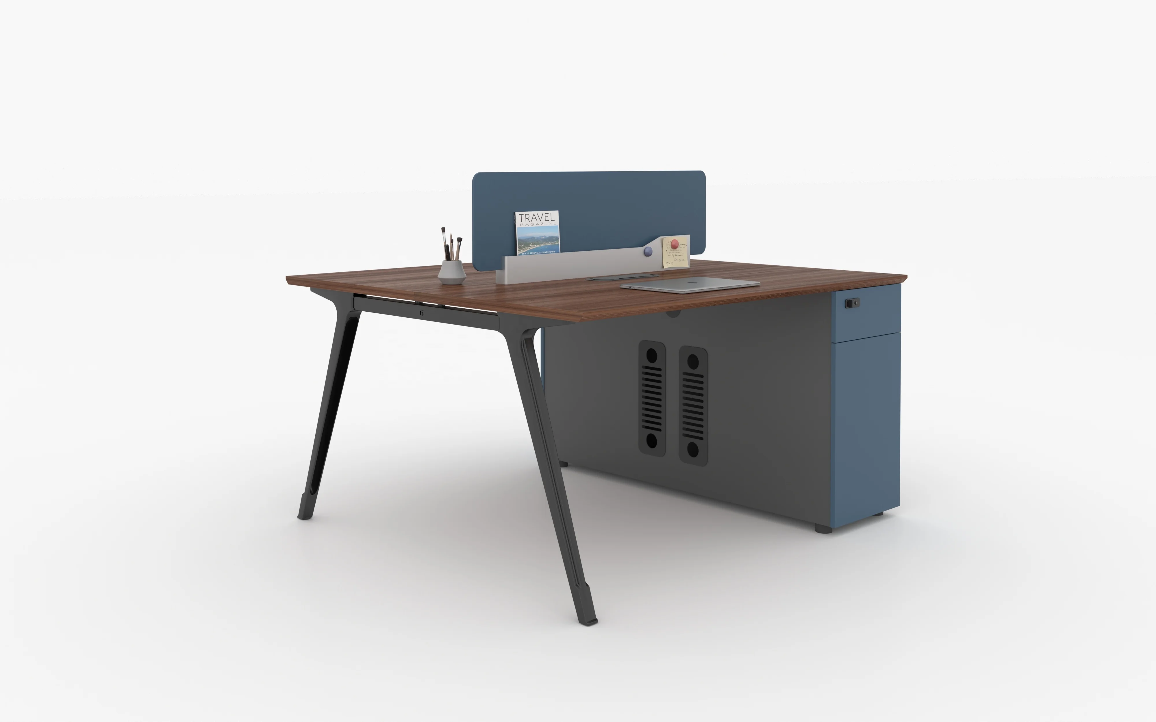 High Quality Reasonable Price Advanced Technology Golden Supplier 2 Person Office Desk