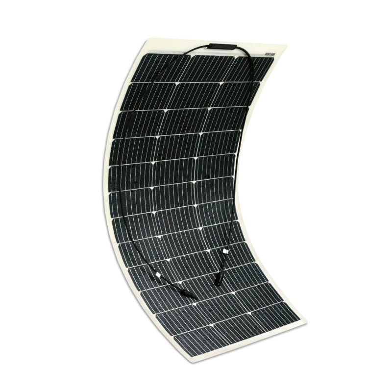 OEM/ODM 55W 70W 110W 150W 200W 270W flexible solar panel  Module Mono ETFE solar panel system