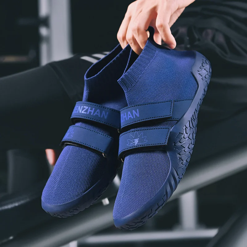 Unisex Soft Bottom Training Footwear Power Lifting Dead Lift Yoga Gym Beach Sports Shoes Sumo Sole Portable Sneakers Non Slip