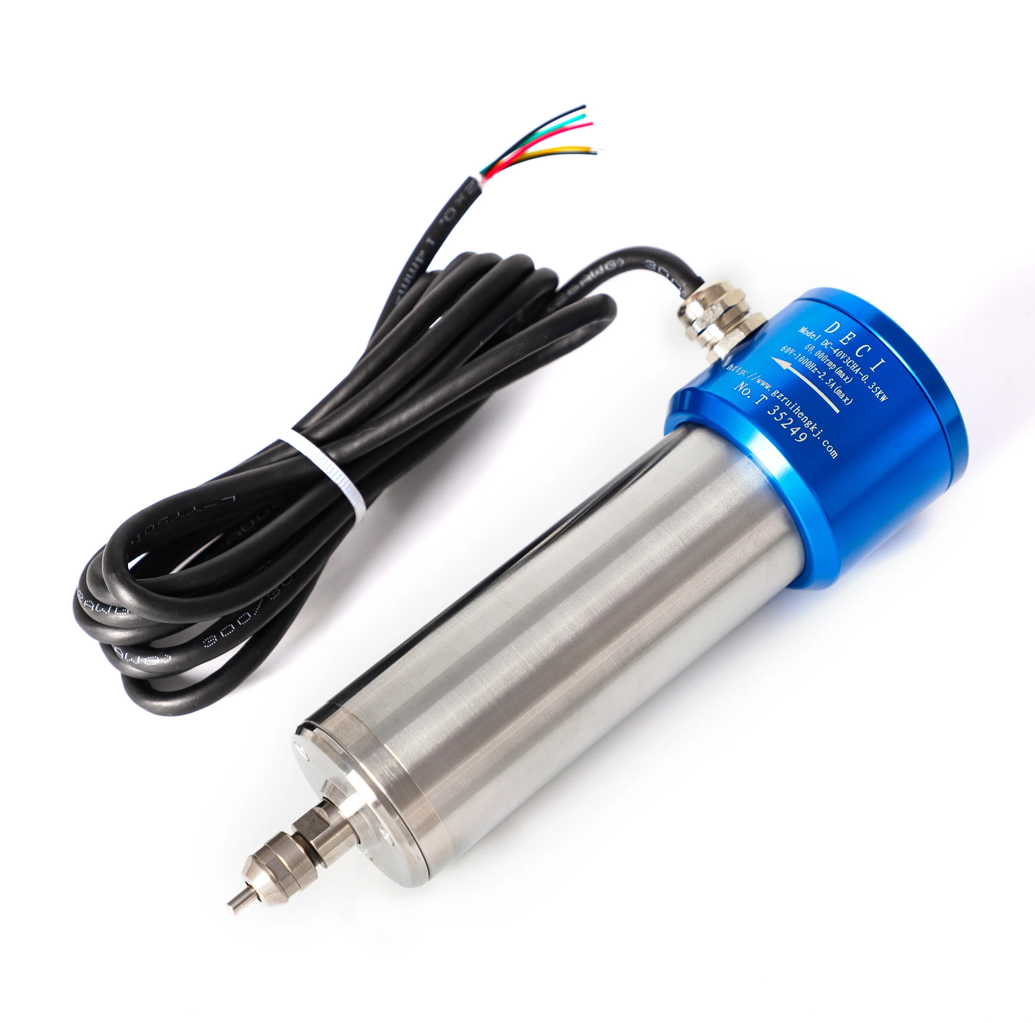 DECI 40V3CHA dental spindle motor 0.35KW 80000 Rpm collet tool for milling machine zirconia atc pcb engraving spindle