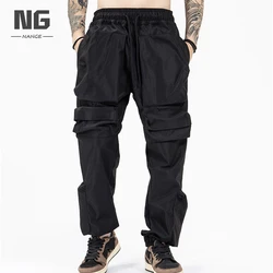 Wholesale Custom Men Blank Loose Trousers Street Cotton Fashion Mens Cargo Pants Custom Logo