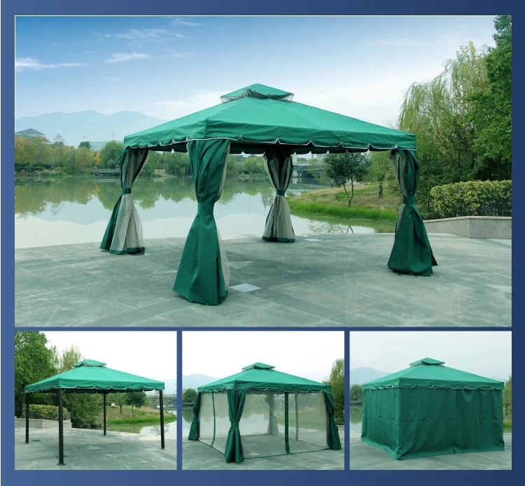 Outdoor Pavilion Courtyard Garden 3x3 Meters 10x10 Foot Gazebo Outdoor Canopy