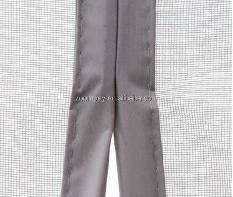 Wholesale Magnetic Flyscreen Magnetic Door Curtain Hand Free DIY Magnetic Net