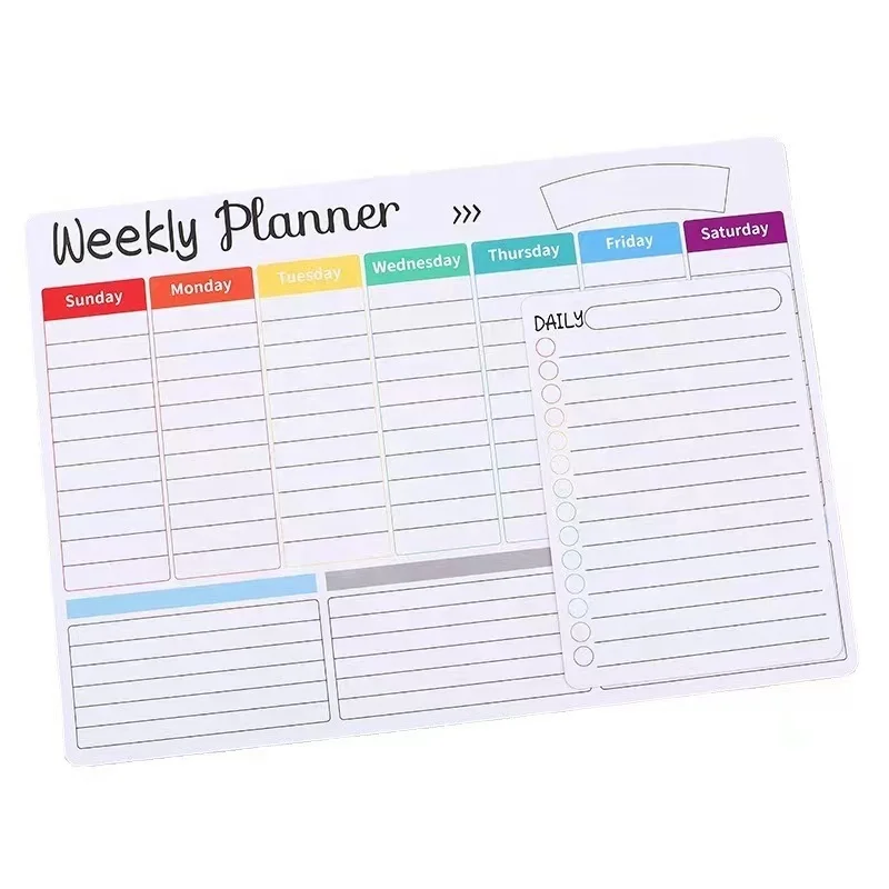 custom whiteboard blank fridge magnet